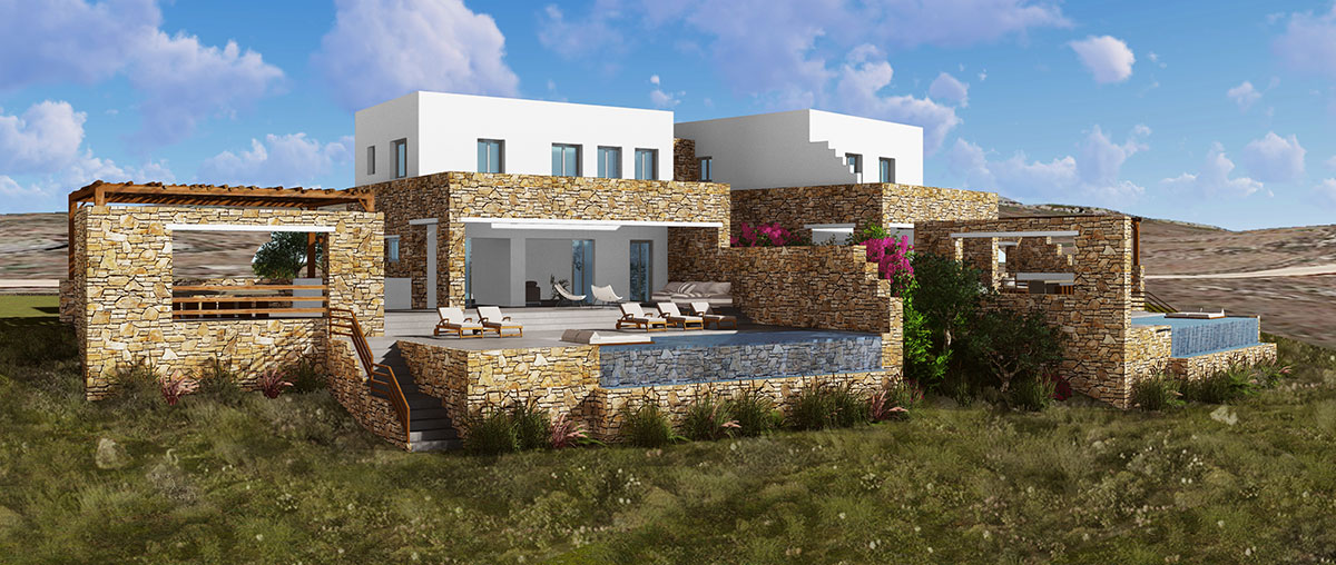 Avlia's Nest house villa for sale in Naxos